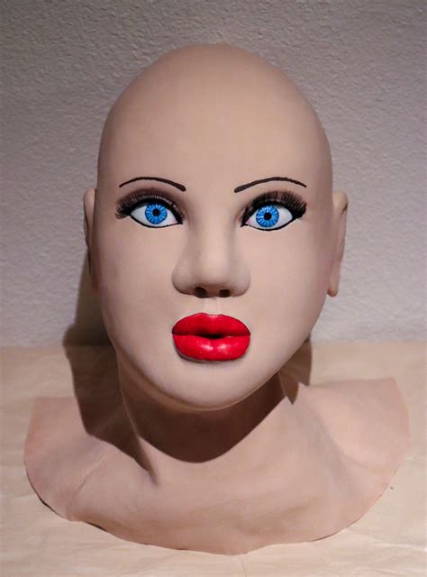 full face latex mask